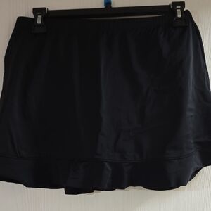 St. John's Bay Black Mini Skirt